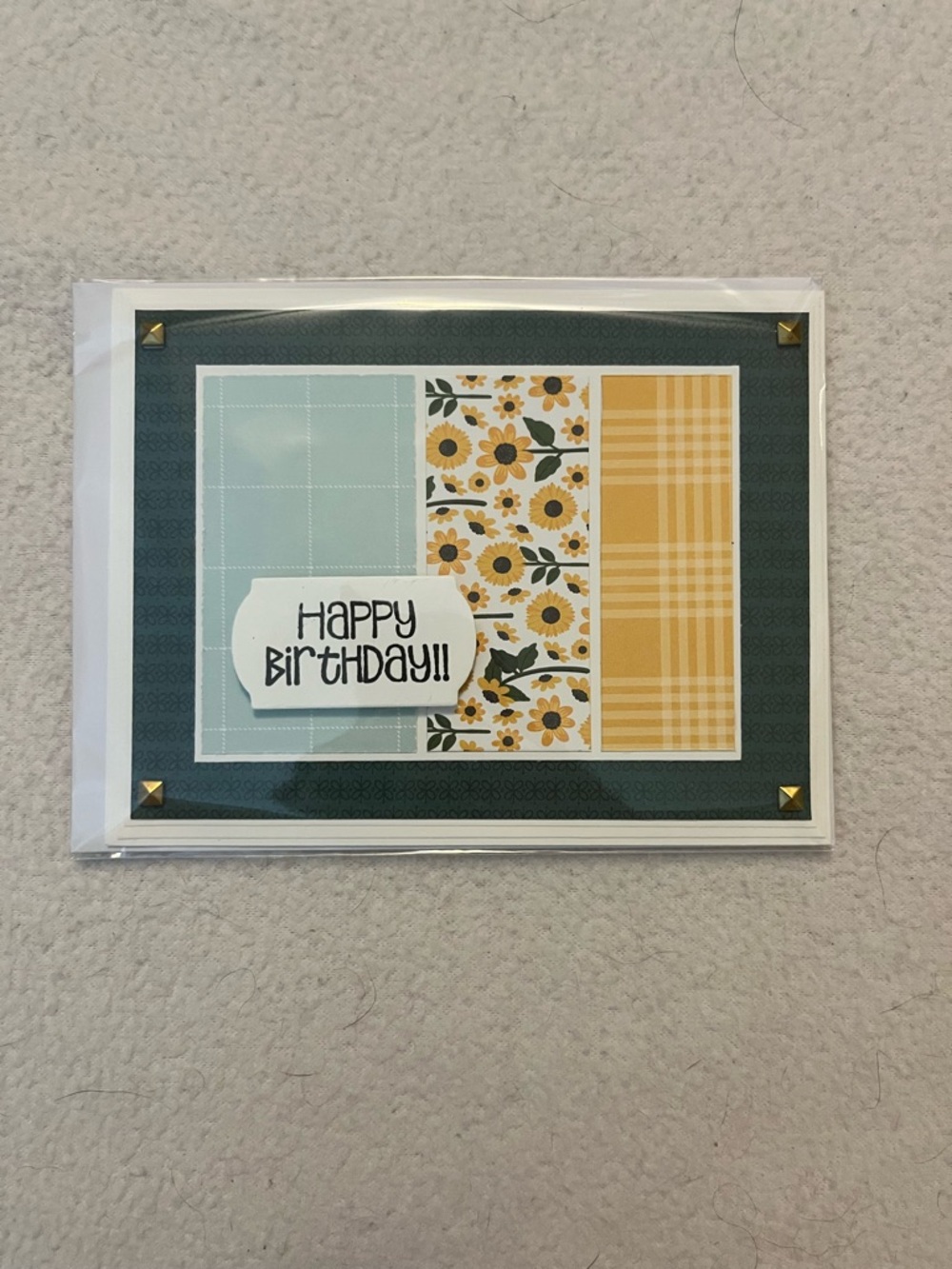 Handmade 'Happy Birthday' Card Set — Yellow & Green Assortment - Picture 5 of 7